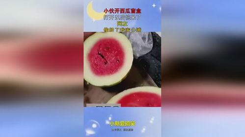 吃瓜的盲盒,一场视觉与心理的双重盛宴