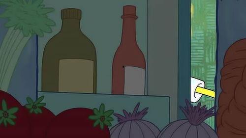 海绵宝宝吃瓜牛,瓜牛乐园的奇幻之旅