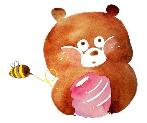 吃瓜小熊小鹿,吃瓜小熊与小鹿的欢乐田园生活